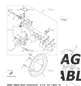 Нажмите для увеличения Rear Brake Caliper