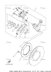 Нажмите для увеличения Rear Brake Caliper