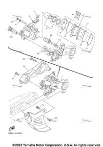 Нажмите для увеличения Rear Brake Caliper