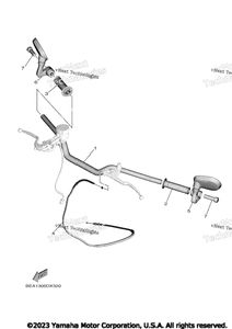 Нажмите для увеличения Steering Handle & Cable