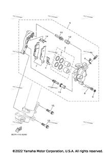 Нажмите для увеличения Front Brake Caliper