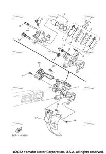 Нажмите для увеличения Rear Brake Caliper