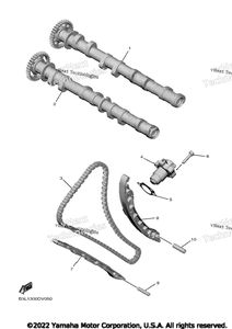 Нажмите для увеличения Camshaft & Chain