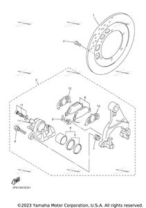 Нажмите для увеличения Rear Brake Caliper