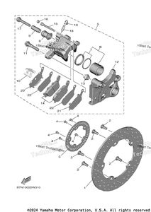 Нажмите для увеличения Rear Brake Caliper