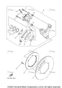 Нажмите для увеличения Rear Brake Caliper