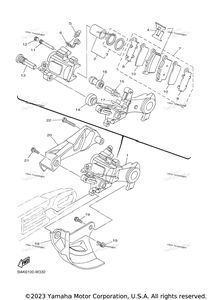 Нажмите для увеличения Rear Brake Caliper