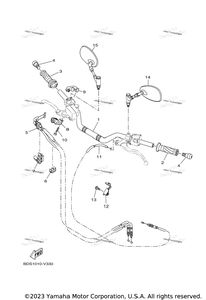 Нажмите для увеличения Steering Handle & Cable