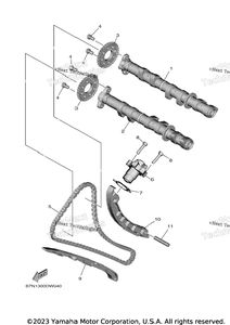 Нажмите для увеличения Camshaft & Chain