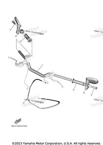 Нажмите для увеличения Steering Handle & Cable