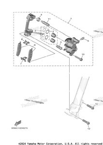 Нажмите для увеличения Front Brake Caliper