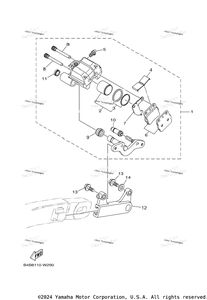 Нажмите для увеличения Rear Brake Caliper