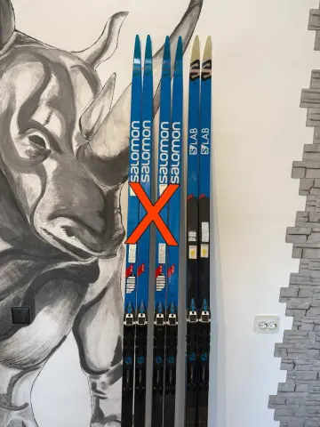 Классические лыжи Salomon S-lab(3 пара), структура Sl21(-8+3…