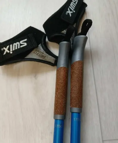 Палки KV+ ELITE PRO, отличное состояние, ростовка 175 см, ко…