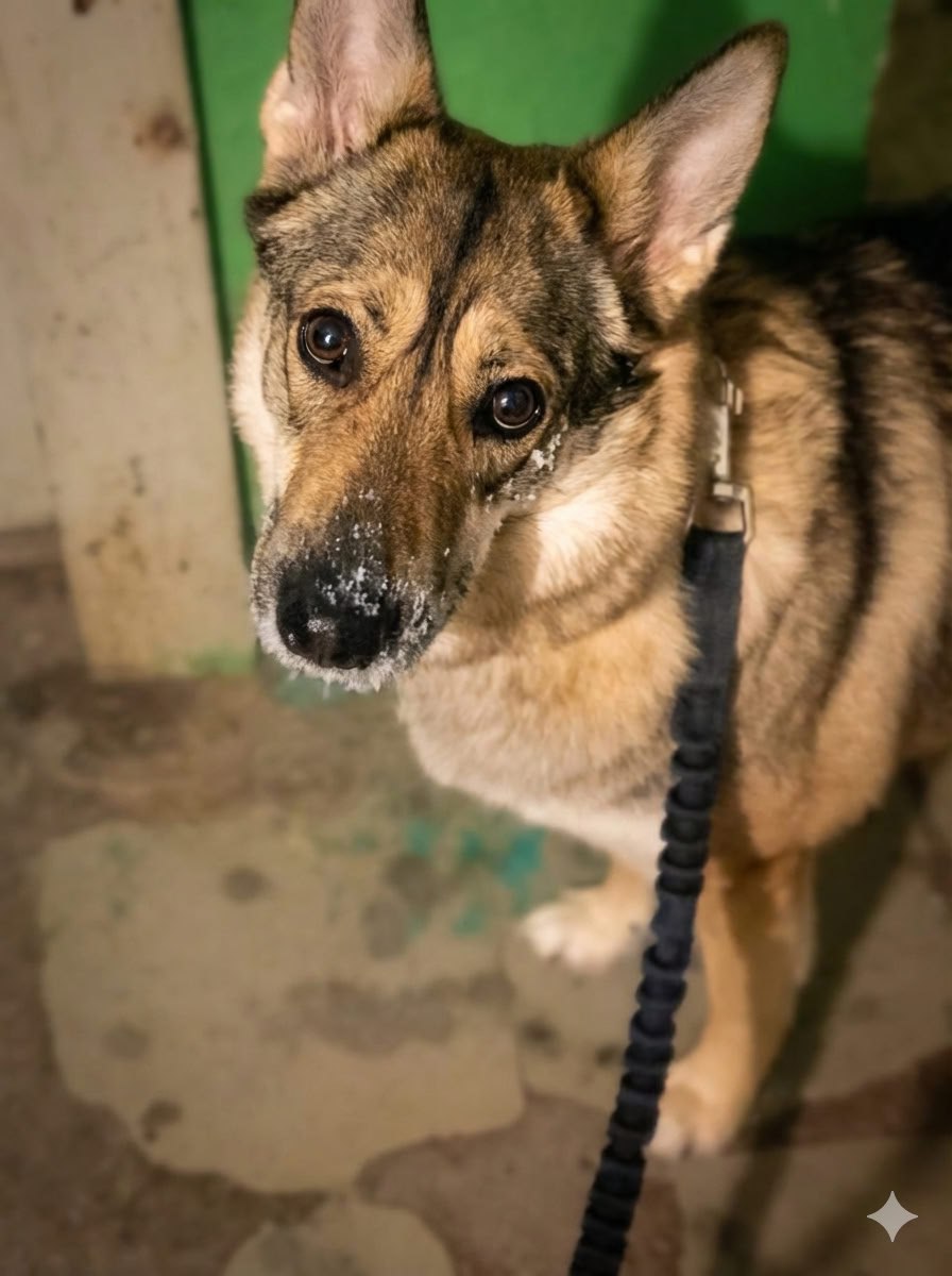 Фото из поста собаки Боня породы Метис / Дворяне в социальной сети Собакин сайт