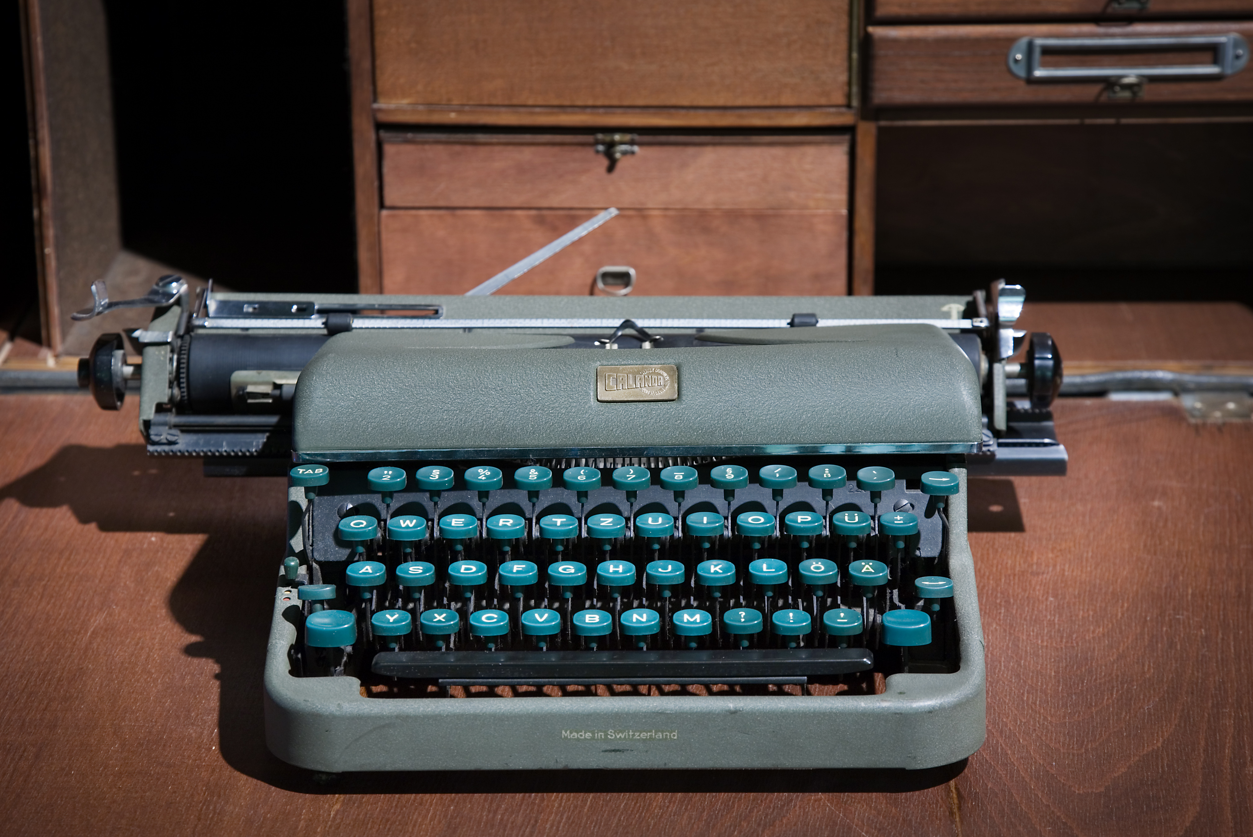 vintage typewriter