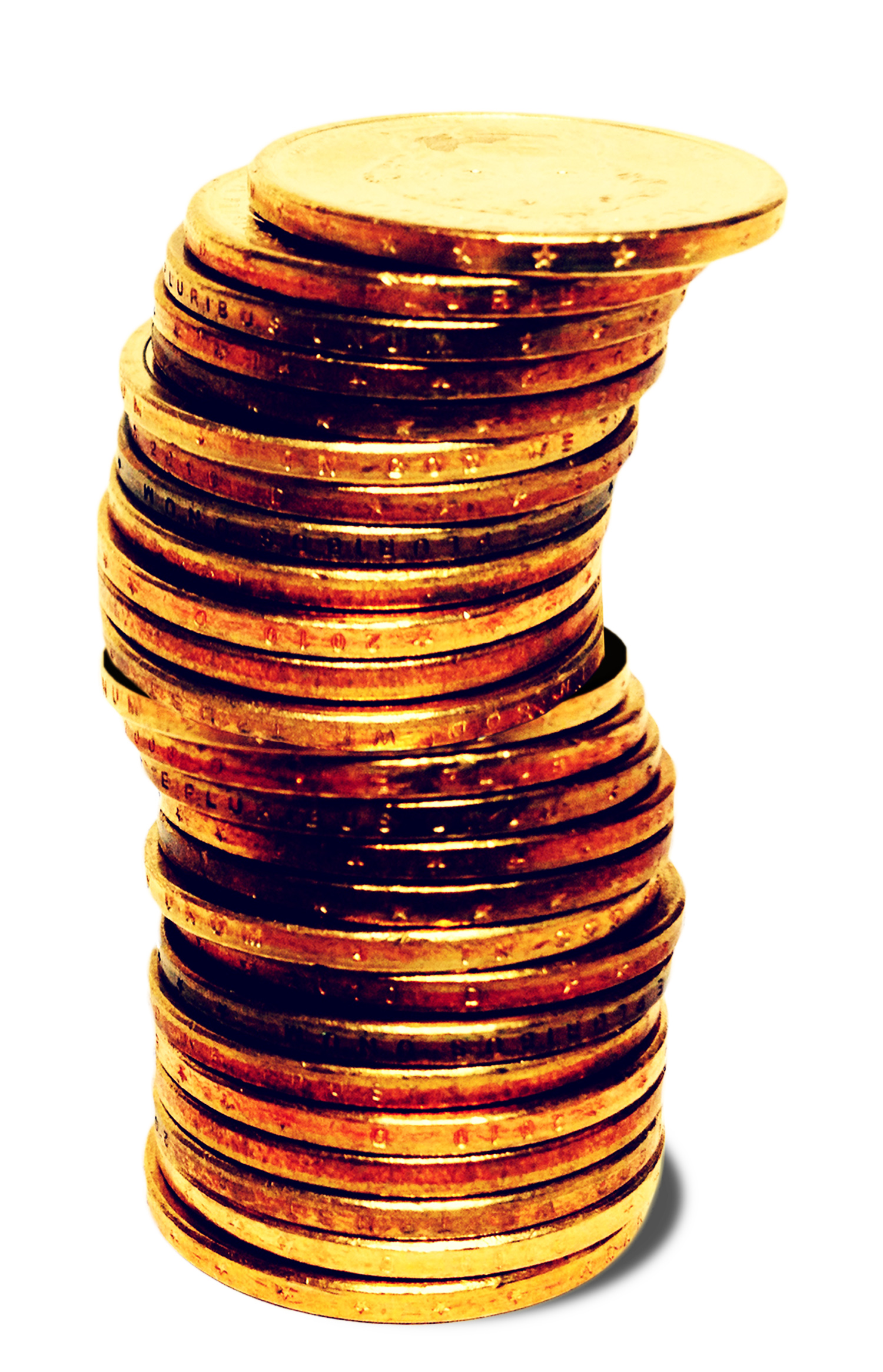 gold coins stack