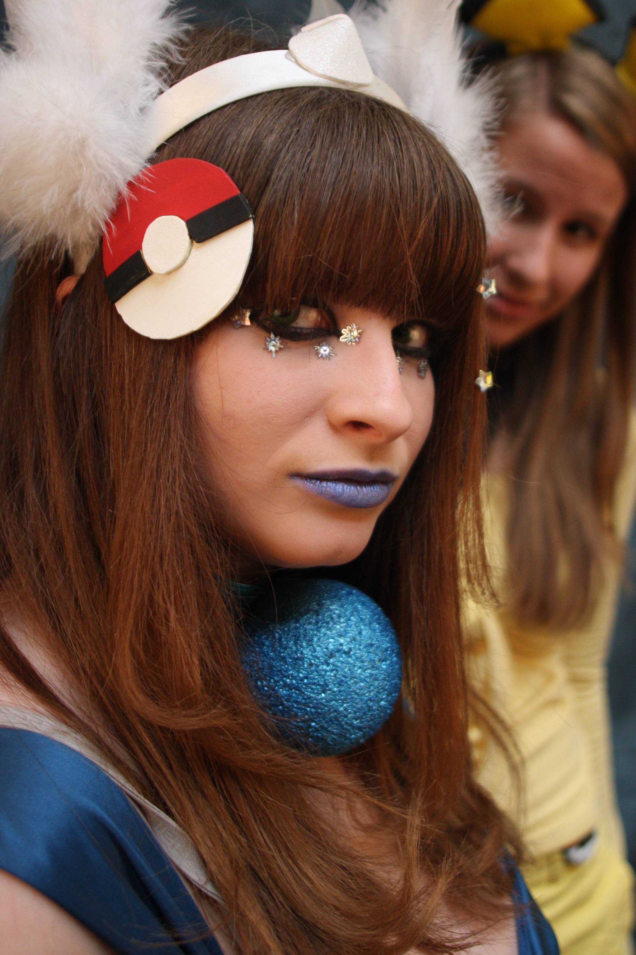 anime character closeup