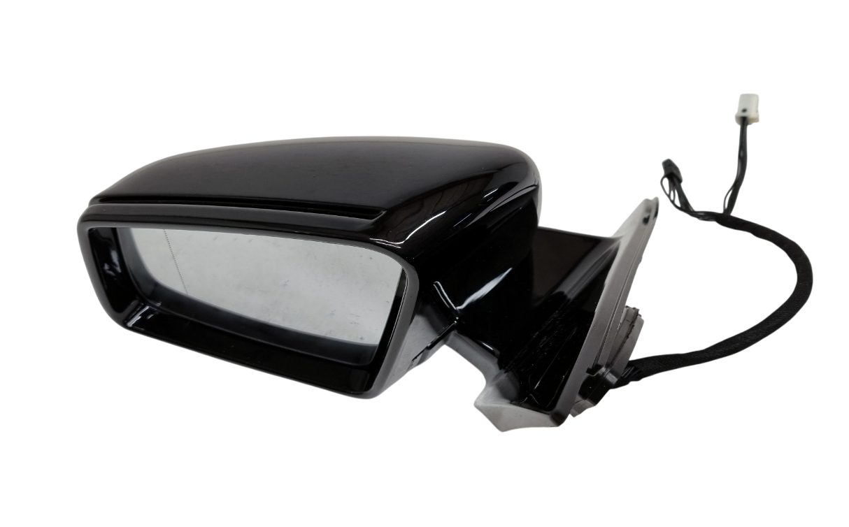 Mercedes W212 левое зеркало 17 Pin черный глянец