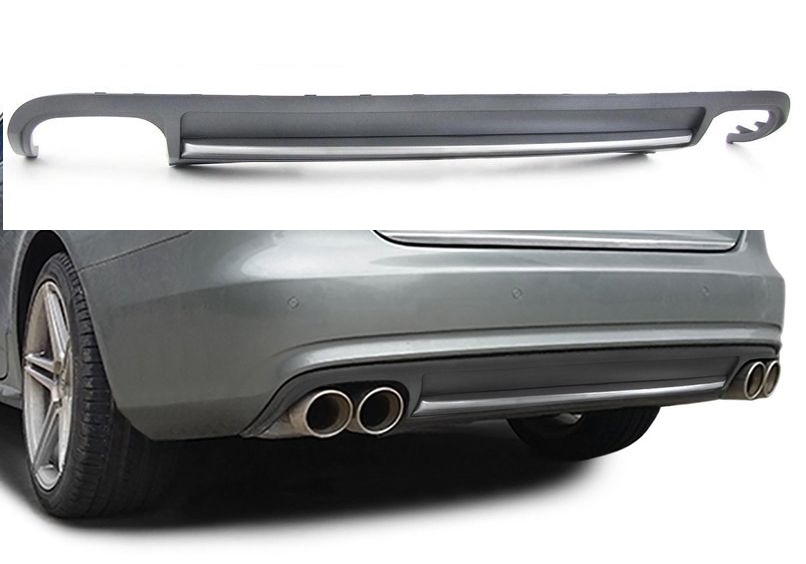 Audi A4 B8 дорестайлинг диффузор S-line в обычный бампер