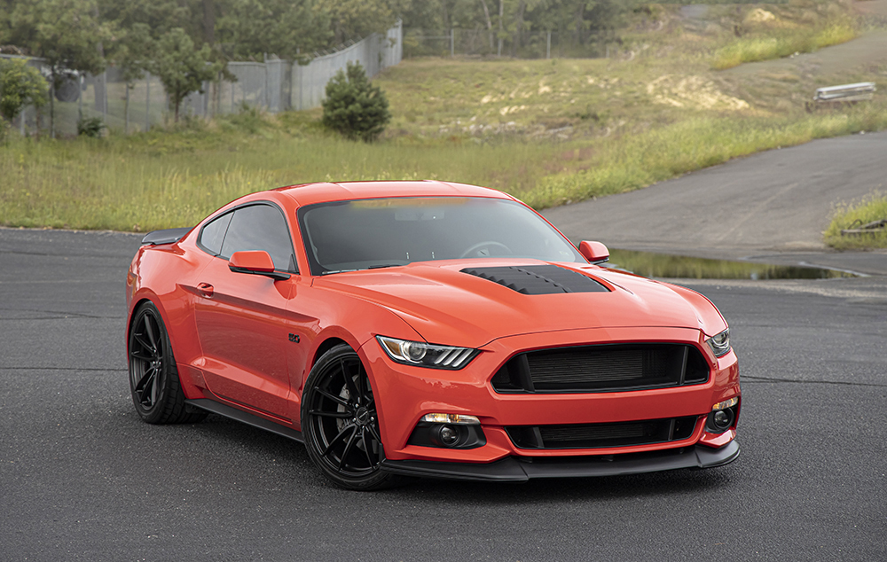 Ford Mustang 2014-2017 дорестайлинг капот GT500