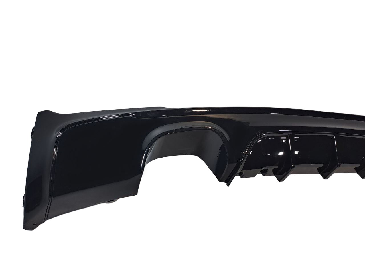 BMW F22 диффузор 2+0 M Perfomance глянец