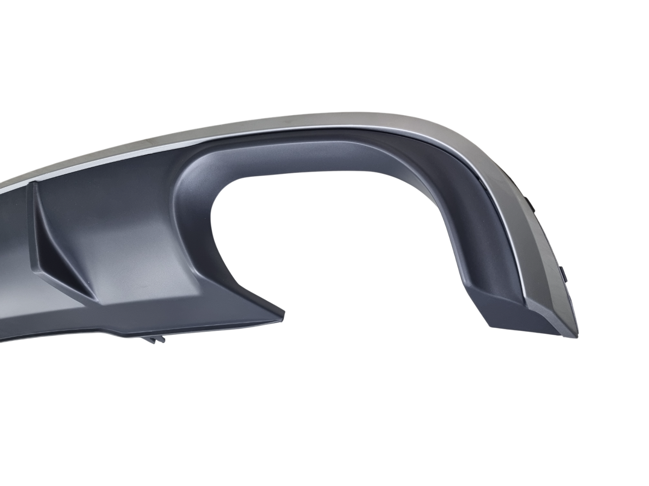 Audi A4 B9 дорестайлинг диффузор S4 в обычный бампер