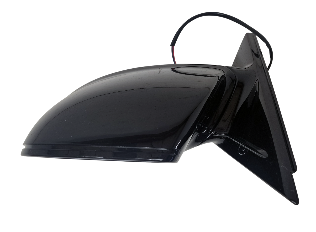 Audi Q5 8R 2008-2016 левое зеркало 6 pin черное глянец ножка