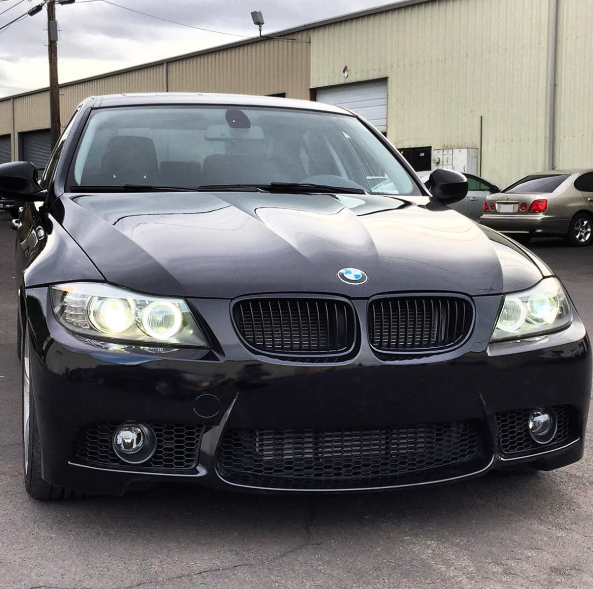 BMW E90 рестайлинг передний бампер M3