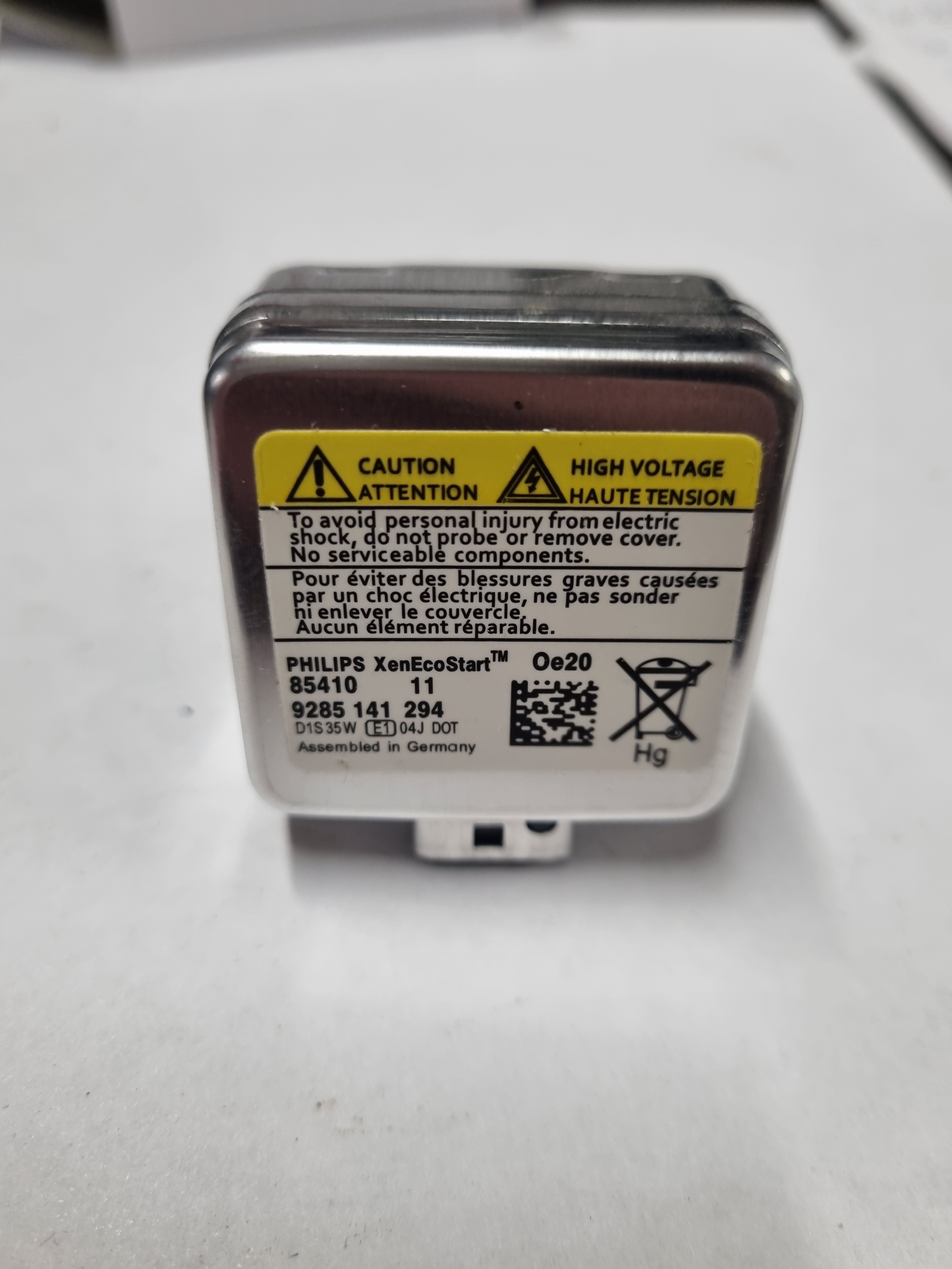 Ксеноновая лампа d1s philips (35w) новые