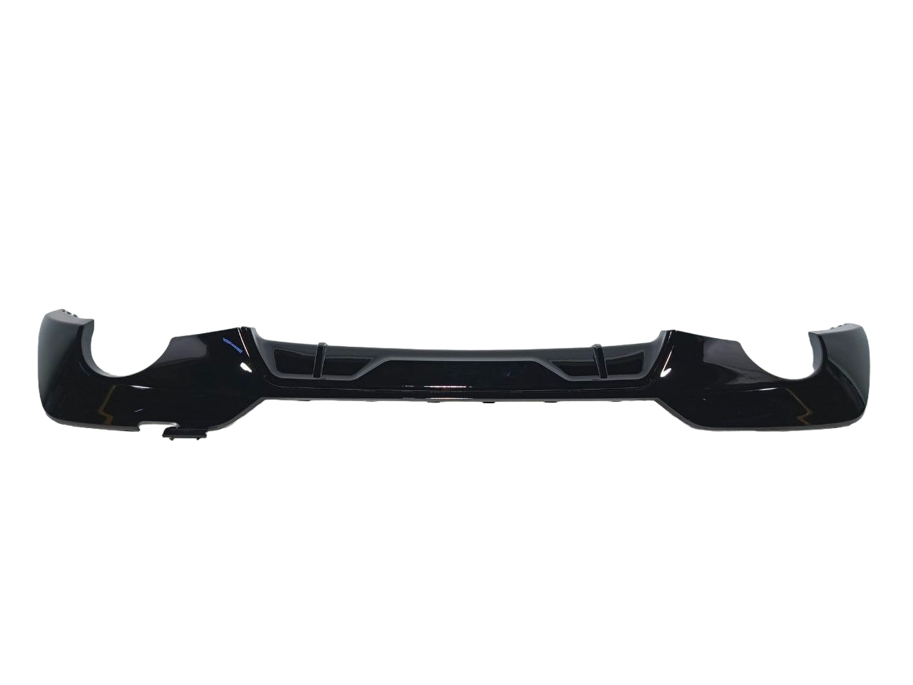 BMW 3 G20 диффузор м пакет 1+1 под круглые насадки