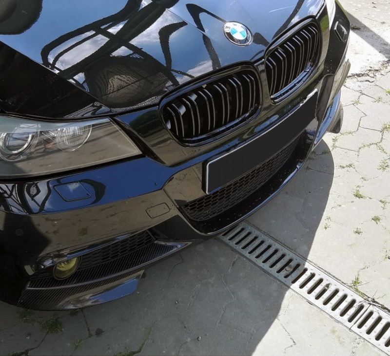 BMW E90 рестайлинг решетки радиатора двойные