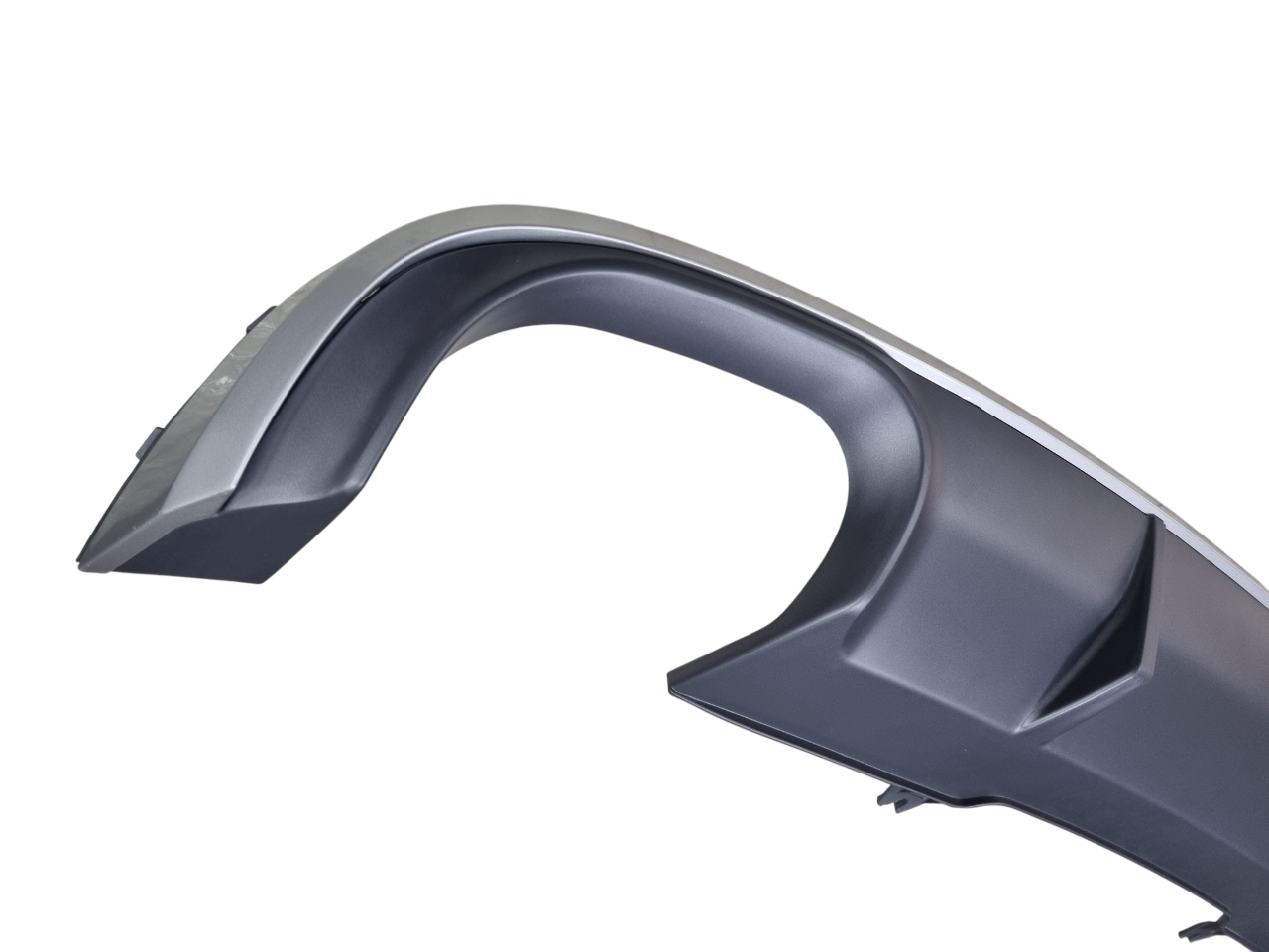 Audi A4 B9 дорестайлинг диффузор S4 в обычный бампер