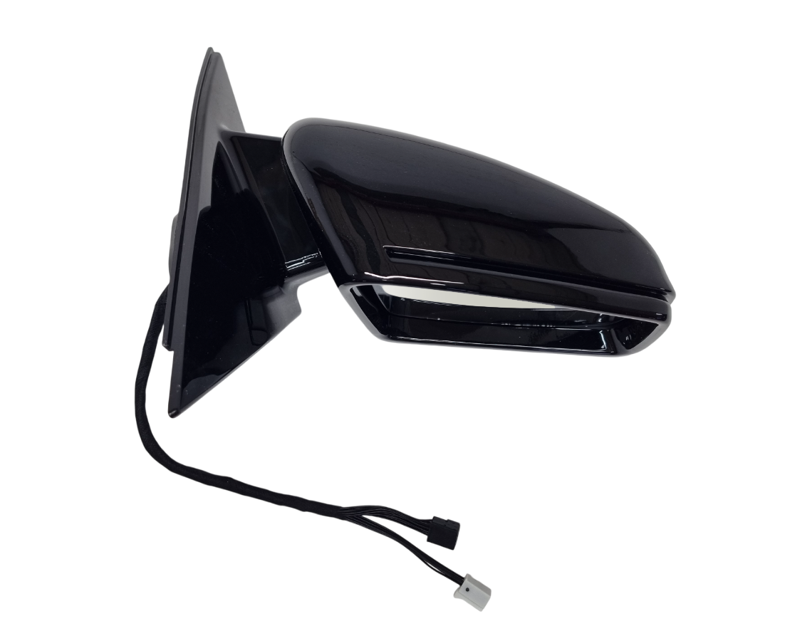 Mercedes W212 правое зеркало 17 Pin черный глянец