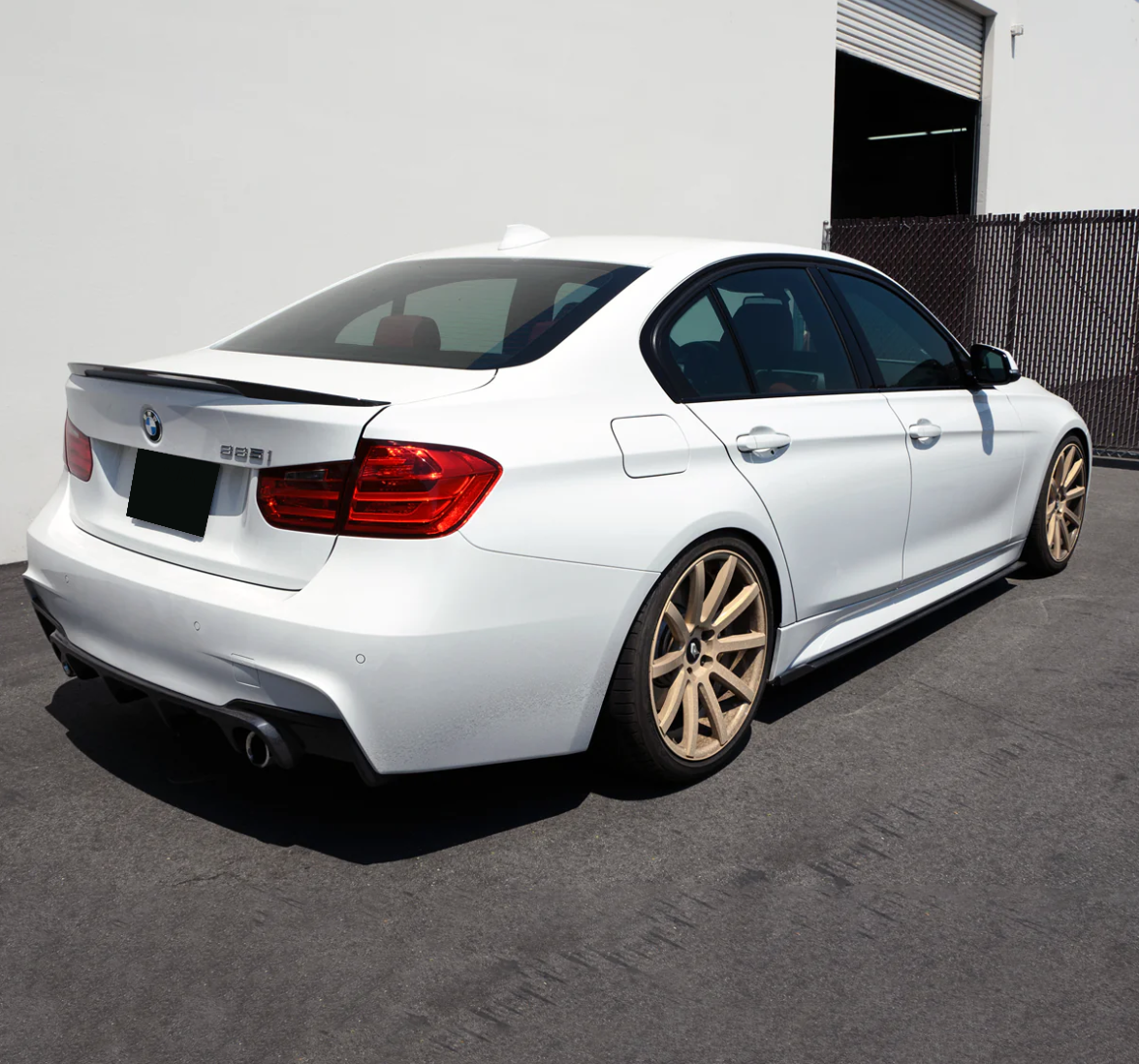 BMW F30 спойлер глянец M performance