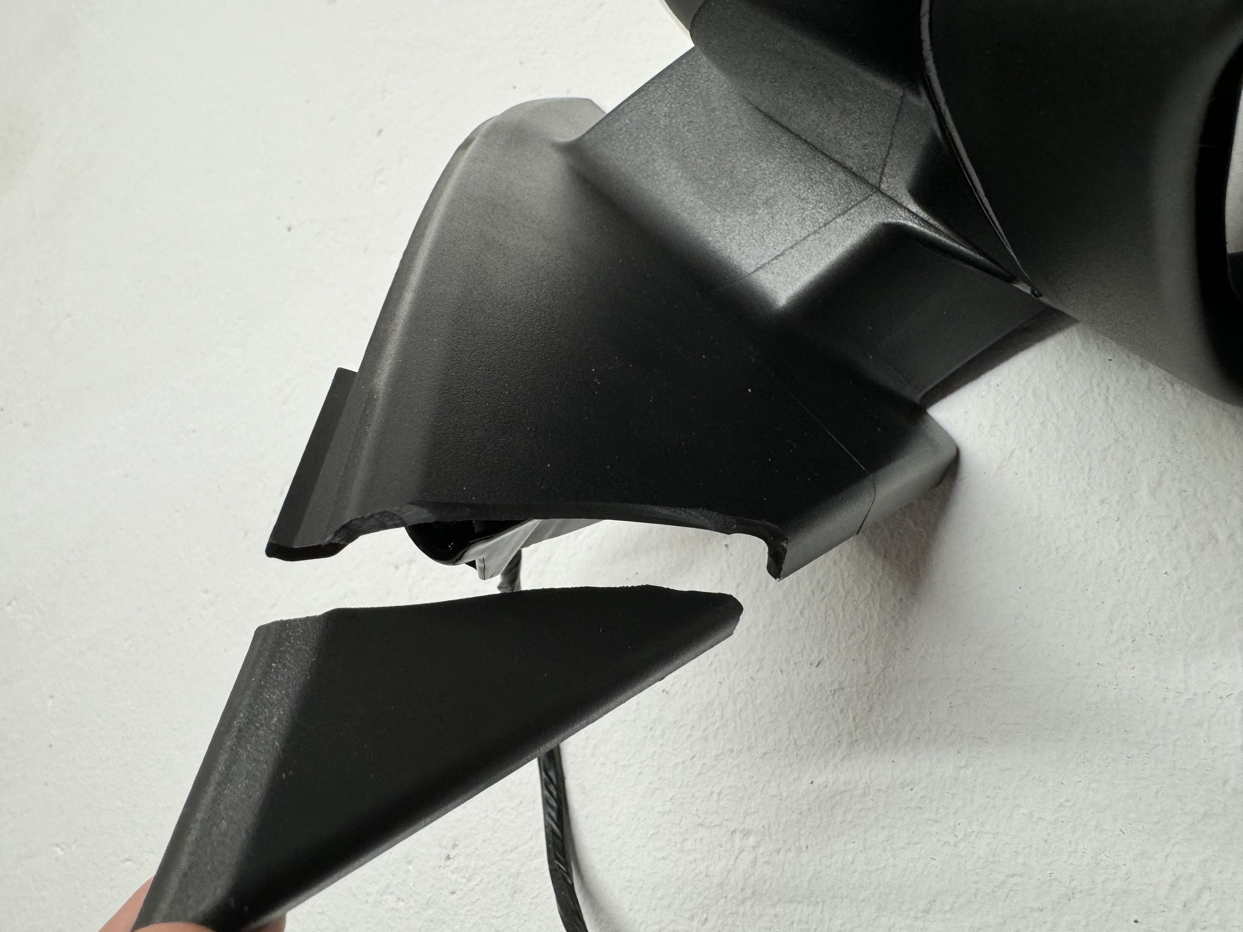 Дефект Volvo XC60 рестайлинг 2013-2017 зеркало правое 12 Pin черное