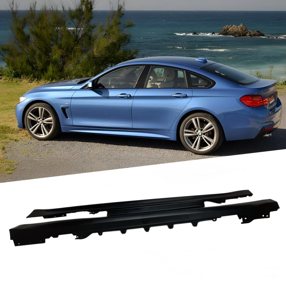 BMW F32 пороги M Performance M