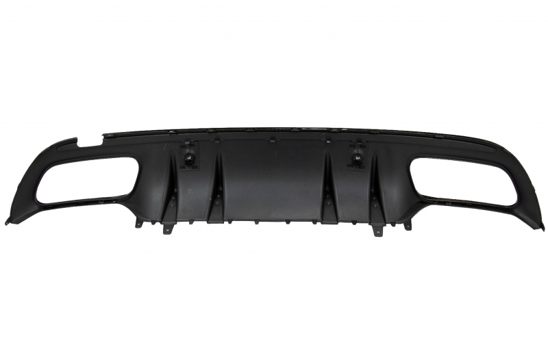 Mercedes W205 дорестайлинг диффузор AMG C63S черные насадки