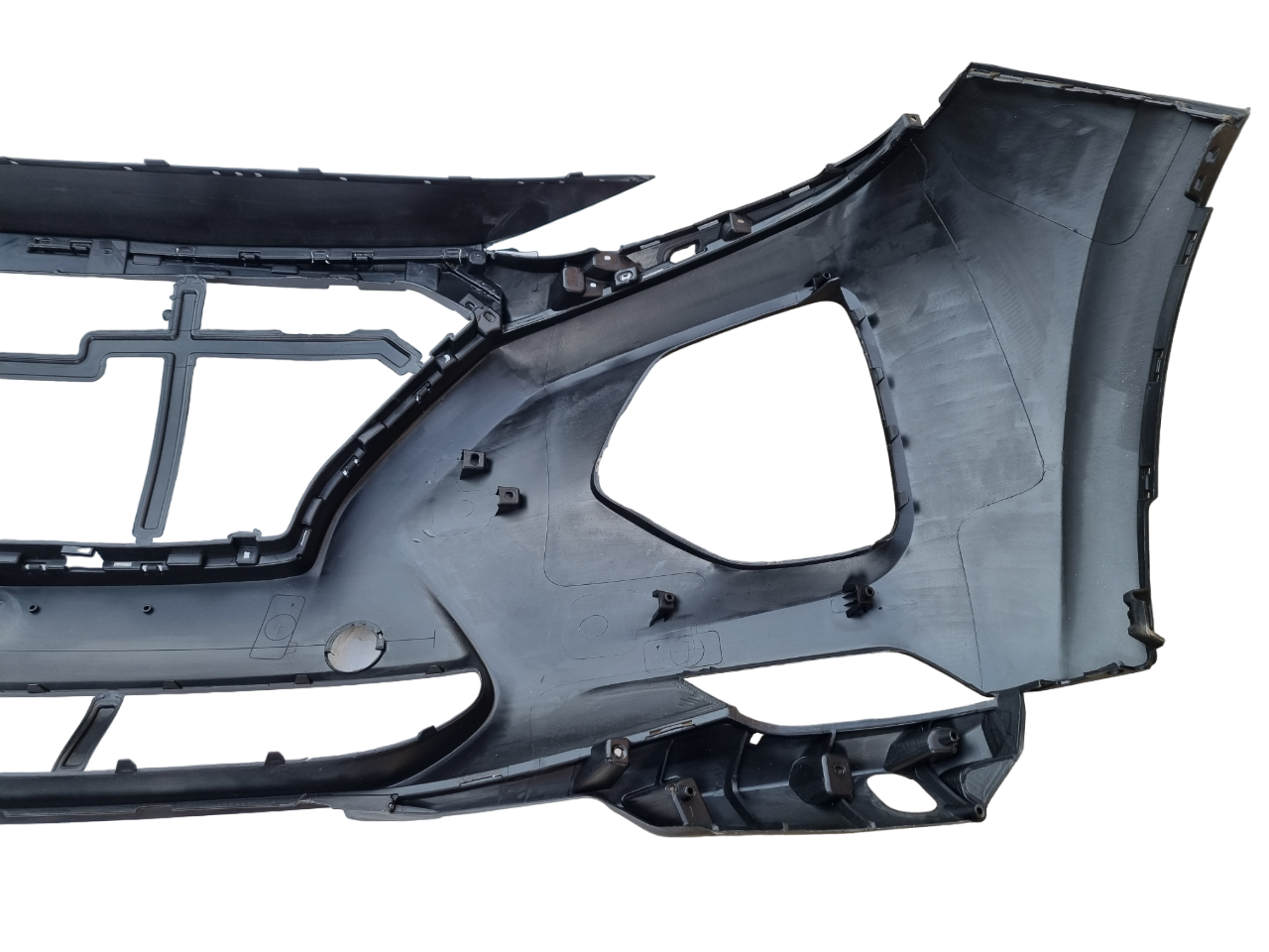 Hyundai Santa Fe 4 2018-2020 бампер передний голый