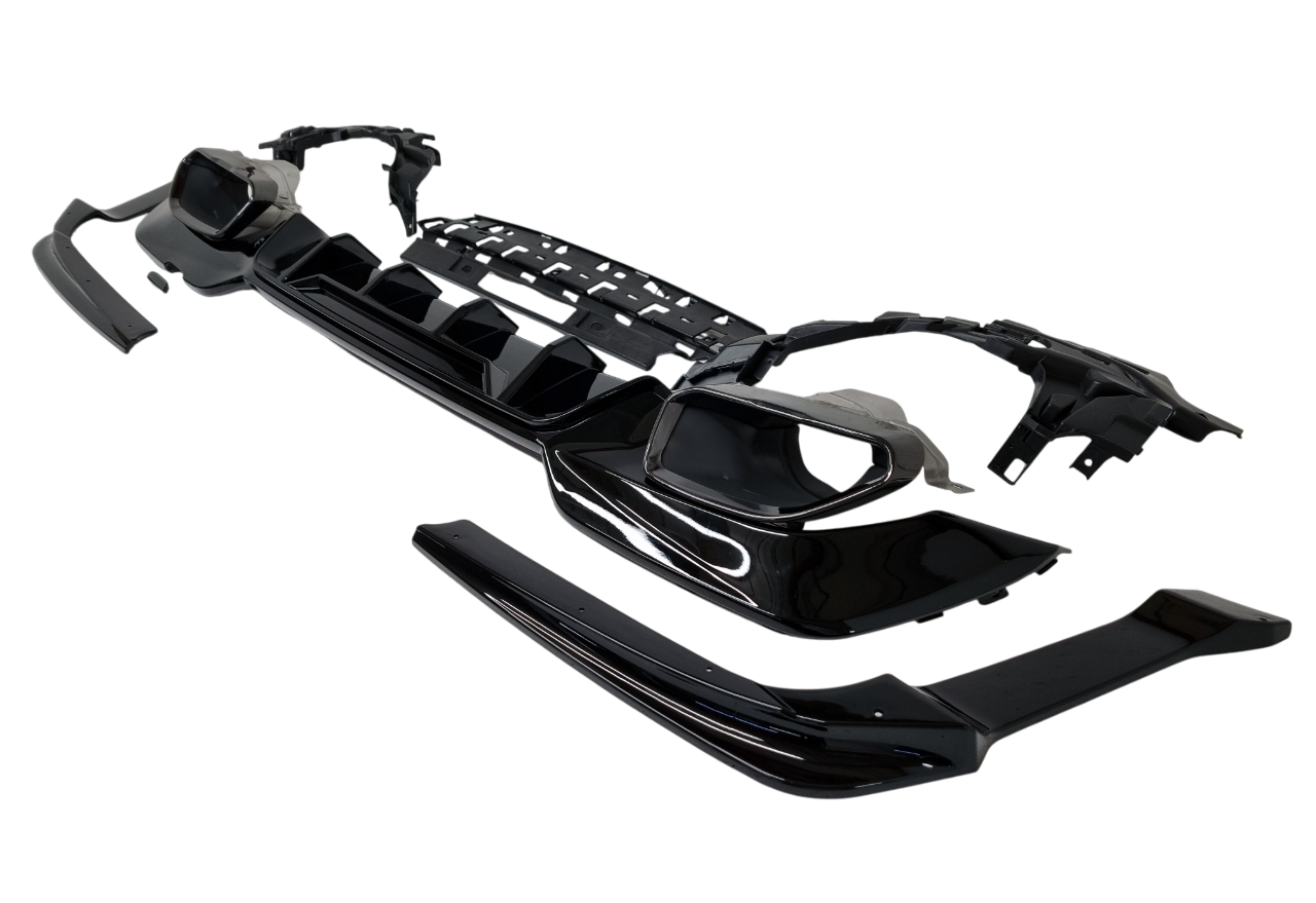 BMW G20 340i диффузор в сборе с насадками