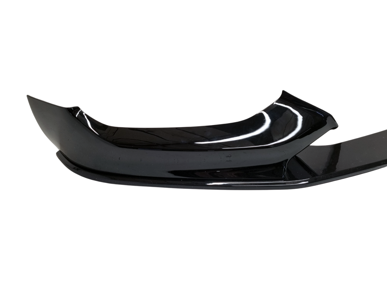 BMW F20 рестайлинг сплиттер губа глянец на м пакет бампер