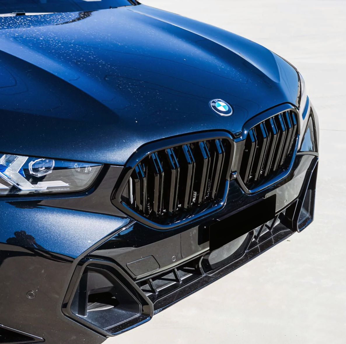 BMW X6 G06 ноздри двойные черные М стиль