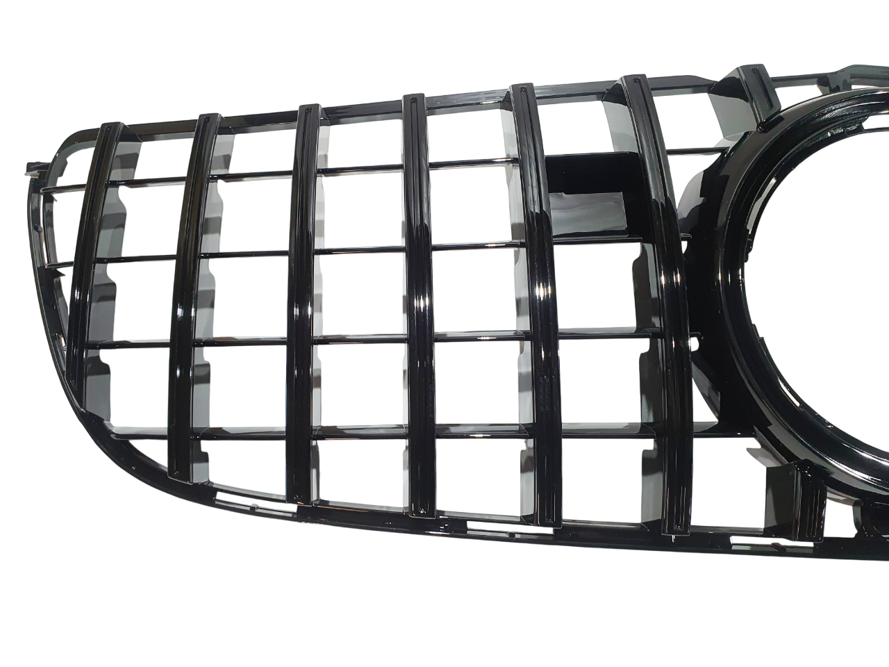 Mercedes GLS X166 решетка радиатора GT черная