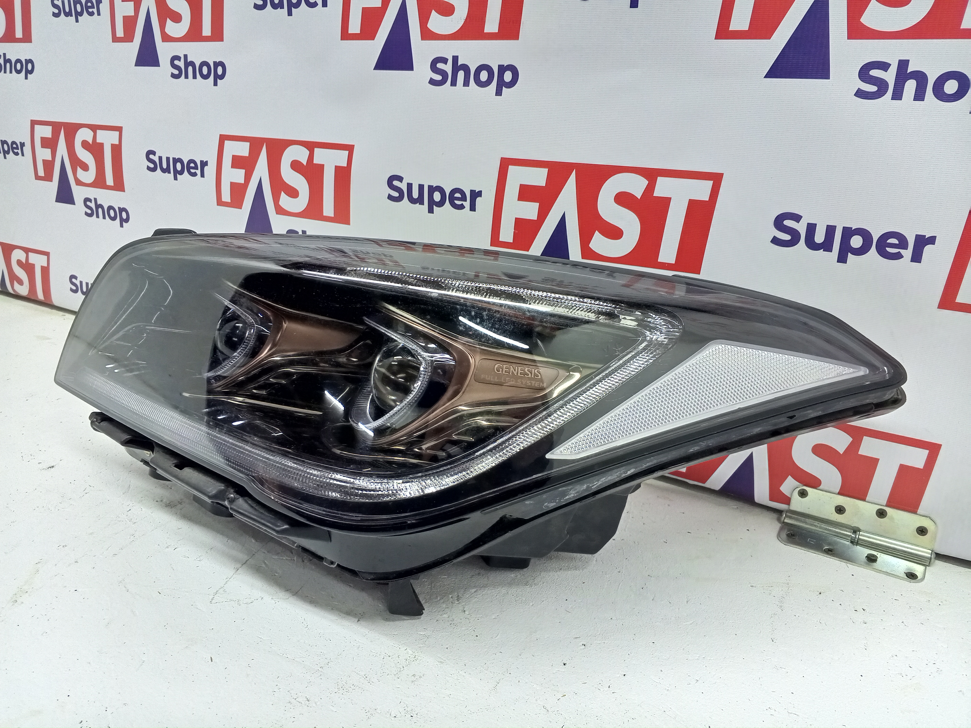 левая фара Genesis G80 Led 2 линзы 2016-2020г