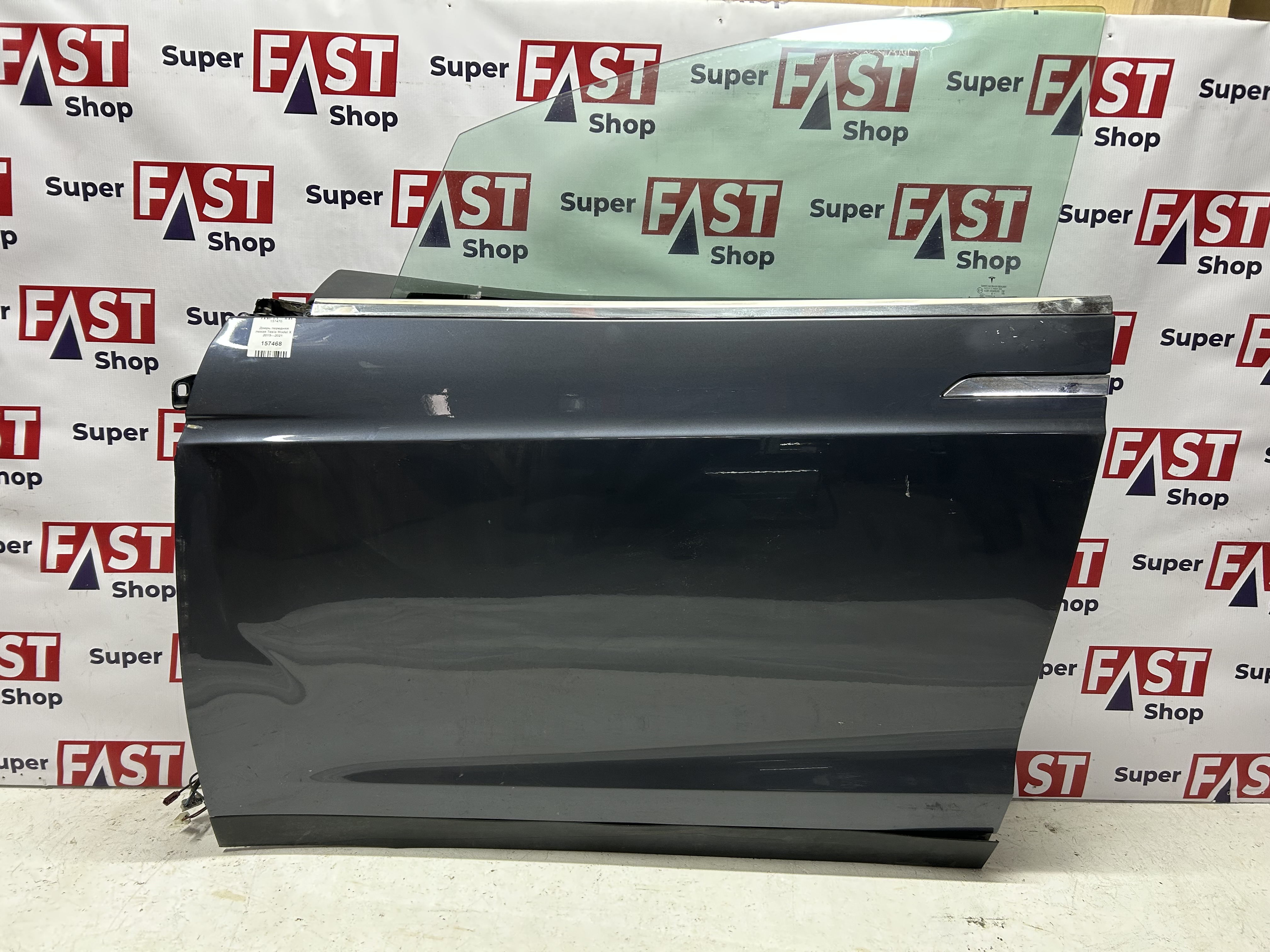 Дверь передняя левая Tesla Model X 2015—2021