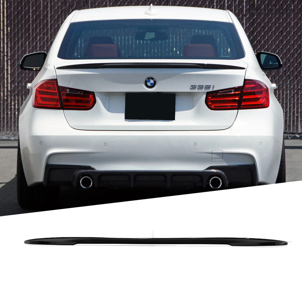 BMW F30 спойлер глянец M performance