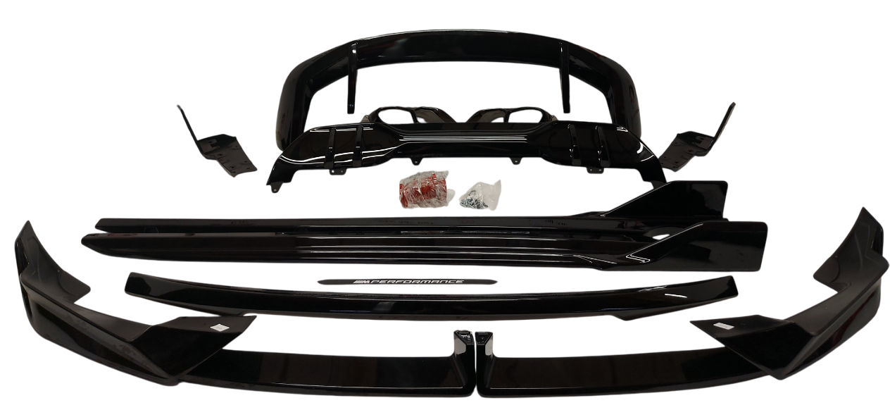 BMW X5 G05 F95 обвес рестайлинг Knight Performance на X5M глянец