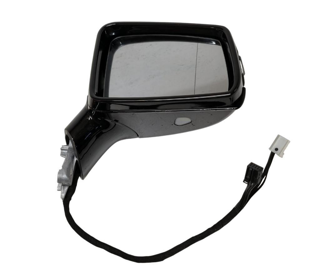 Mercedes CLS C218 правое зеркало черный глянец 17 Pin