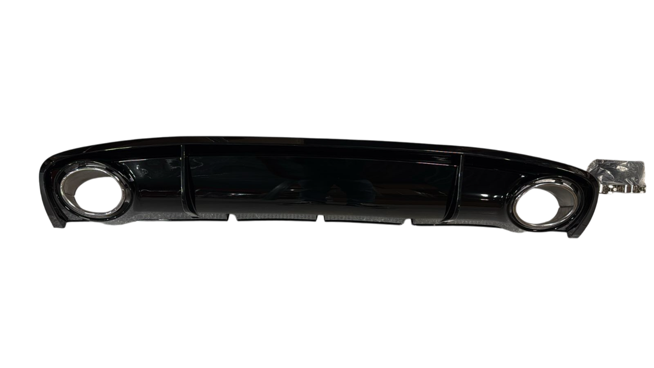 Audi A4 B8 рестайлинг RS4 диффузор с насадками