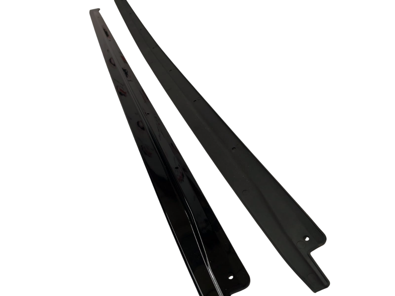 BMW X5 F15 лезвия под пороги M Performance чёрные глянец